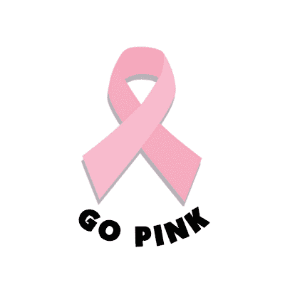 Baseball Pink Ribbon Breast Cancer Awareness' Sticker