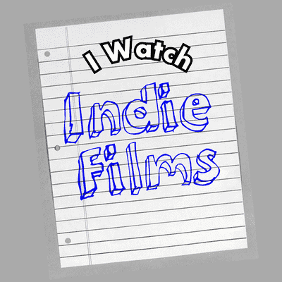 i watch indie films stickers magnet wacky print