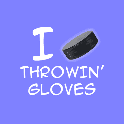 Hockey Glove Stickers