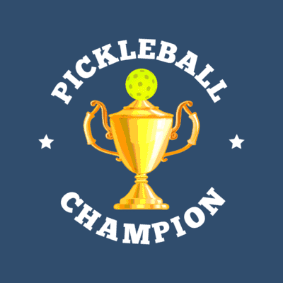 Champion's Trophy with Pickleball Insert