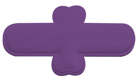 what does purple ribbon mean for dogs